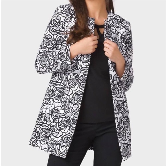 Jones Studio Jackets & Blazers - JONES STUDIO Floral Jacket Blazer